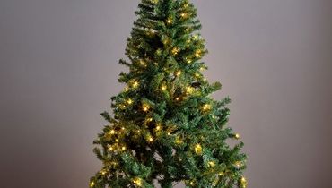 این درخت کریسمس برابر یارانه ۳۶ نفر + عکس