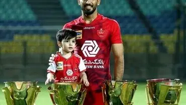 عکس یادگاری پرسپولیسی ها با فرزندانشون+عکس