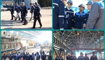 بازدید قائم مقام و معاون اعتبارات بانک تجارت از شرکت فولاد سرمد ابرکوه