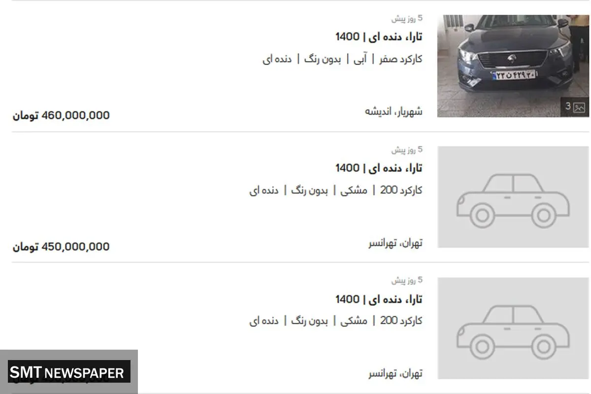 فروش این خودرو در بازار با ۱۶۰ میلیون سود!
