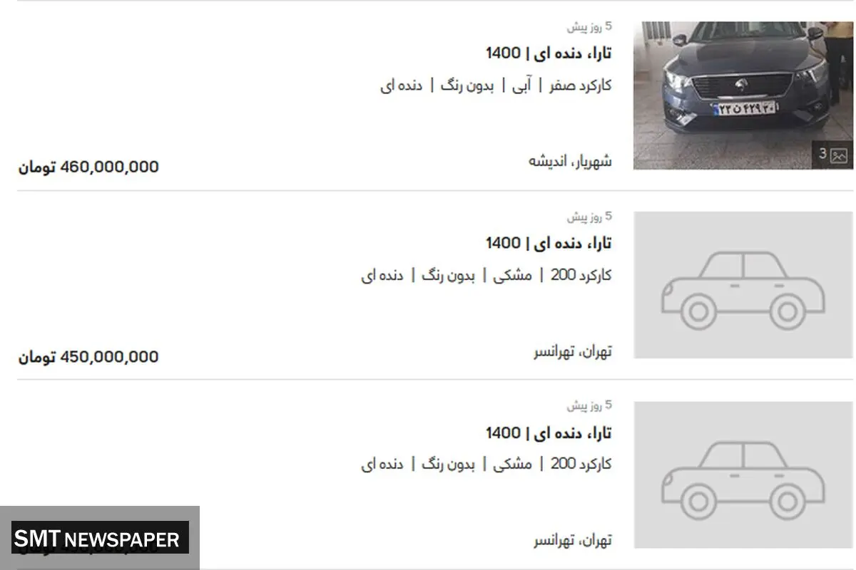 فروش این خودرو در بازار با ۱۶۰ میلیون سود!