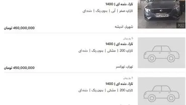 فروش این خودرو در بازار با ۱۶۰ میلیون سود!