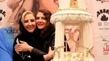 عکس نگین صدق گویا در تولد لاکچری مرجانه گلچین لورفت+عکس دیده نشده