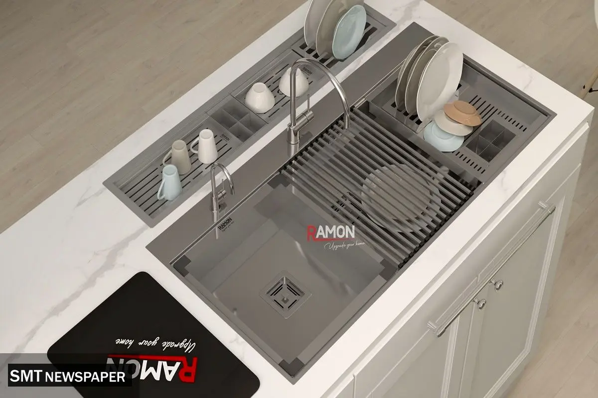 جدیدترین مدل سینک ظرفشویی دست ساز