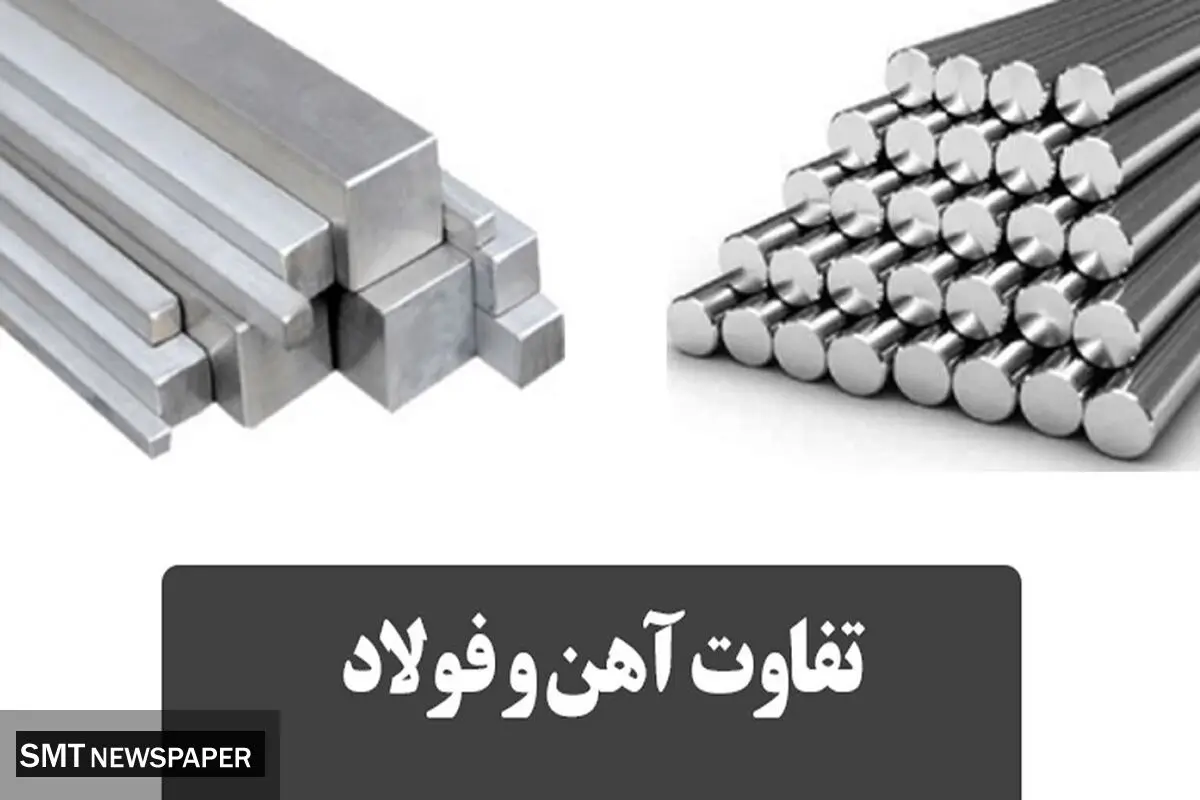 تفاوت فولاد و آهن