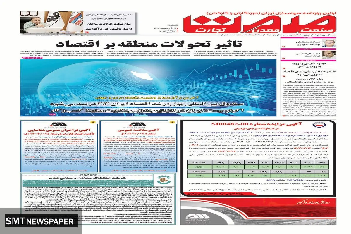 تاثیر تحولات منطقه بر اقتصاد