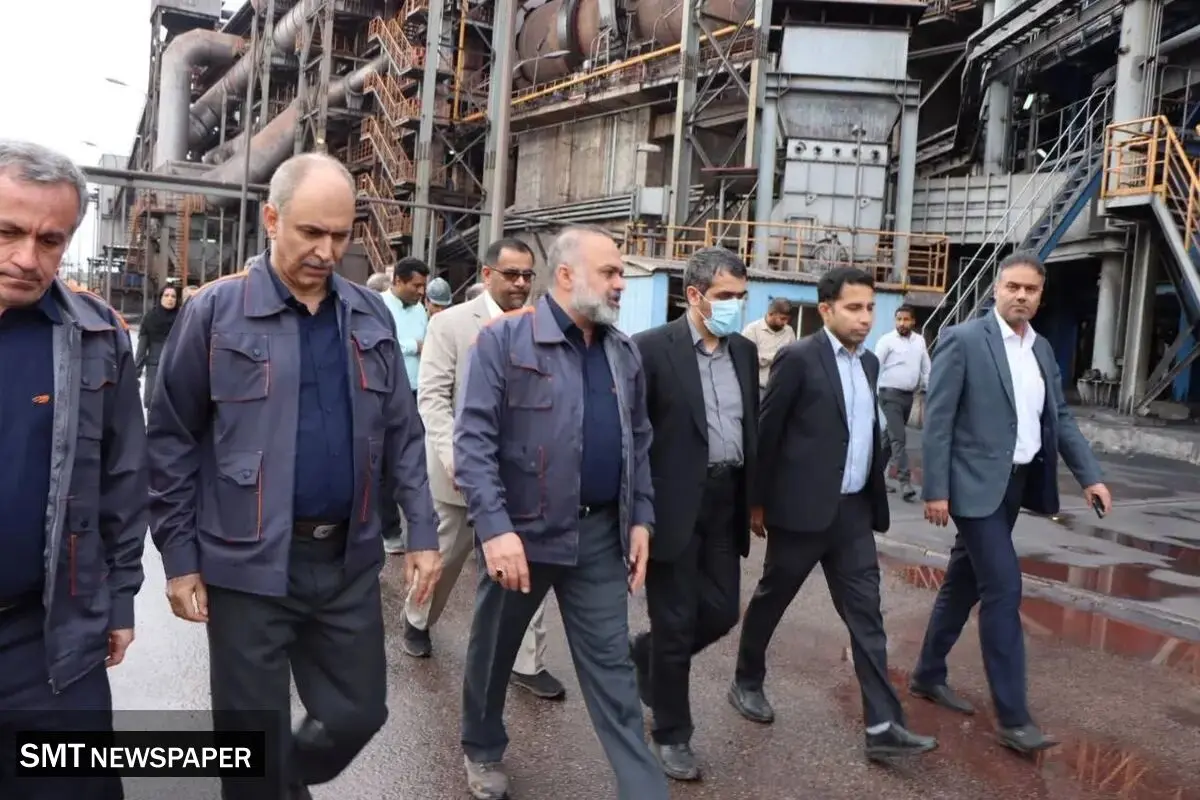 بازدید از شرکت گندله سازی مادکوش