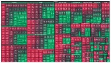 بورس در میانه امروز افت کرد!+ جزئیات