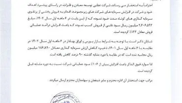 افزایش سود عملیاتی «تجلی» نسبت به دوره قبل