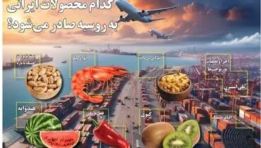 کدام محصولات ایرانی به روسیه صادر می شوند؟