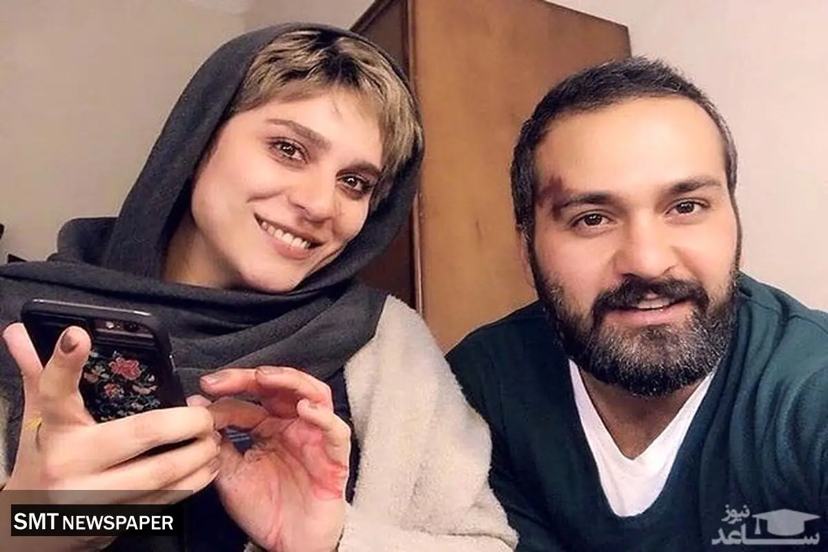 عکس صمیمی میلادکی مرام و سحردولتشاهی در کنارهم