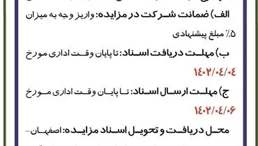 مزایده 70 تن کیسه بیگ بگ ضایعات صنایع شیمیایی شهدای اصفهان 