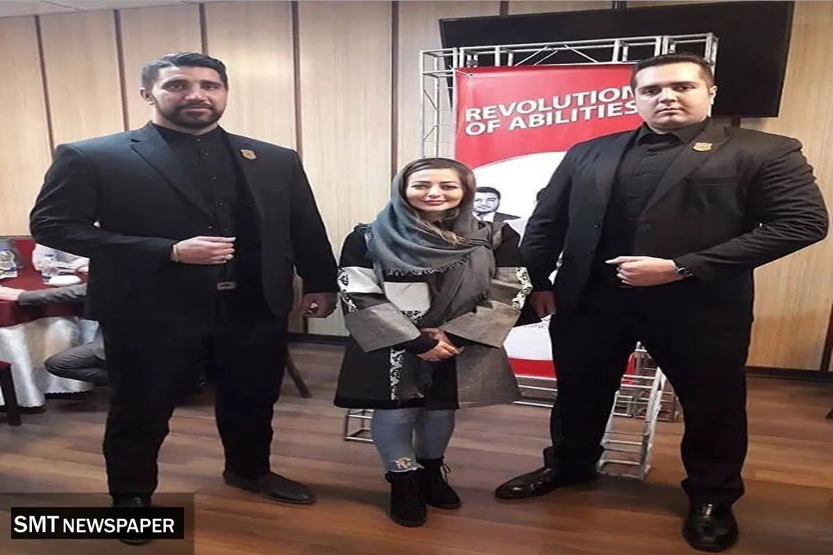 عکس منتشر شده از نفیسه روشن و بادیگاردهایش جنجالی شد+عکس