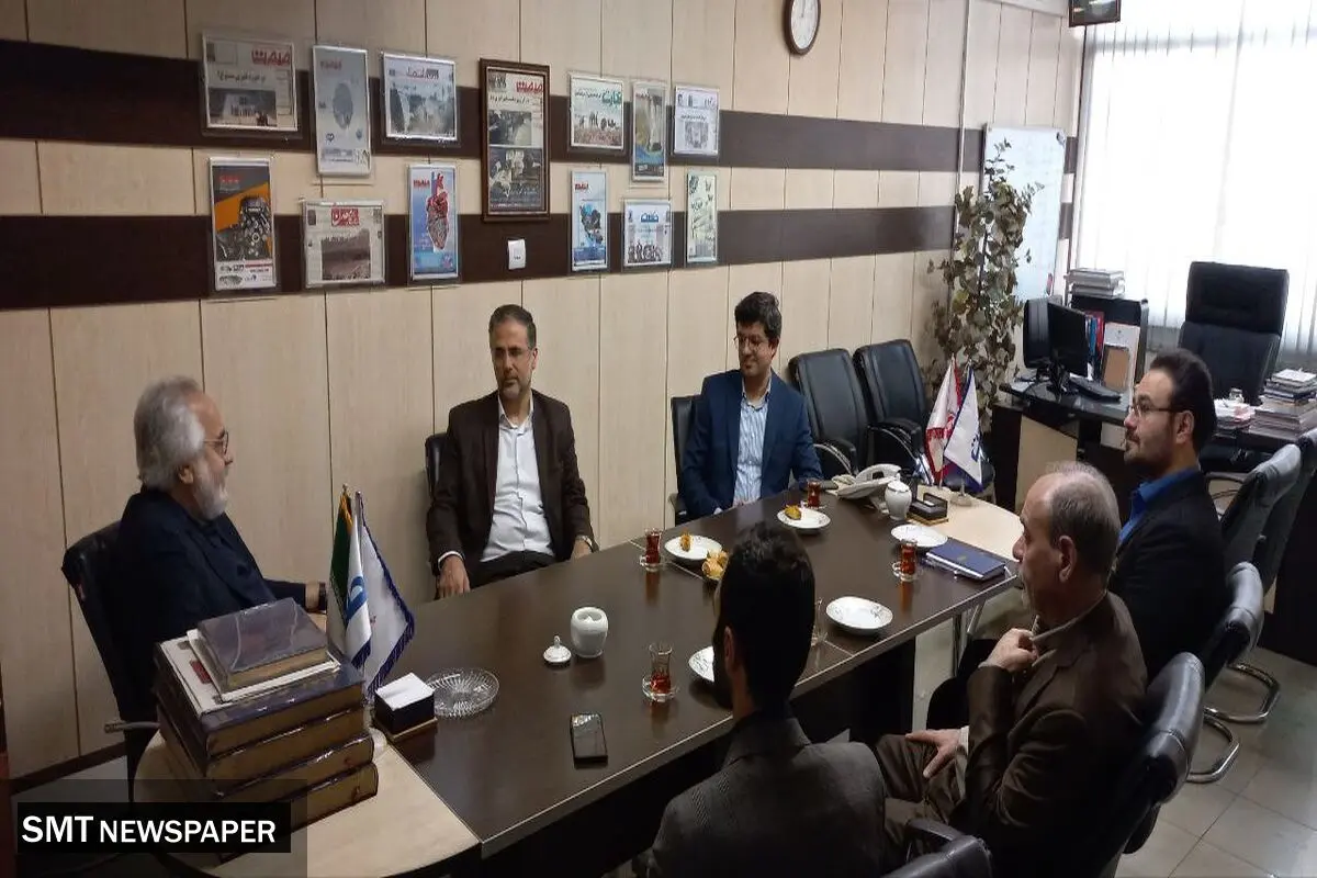 بازدید مدیرعامل نمایشگاه‌ های شهر آفتاب از موسسه صمت
