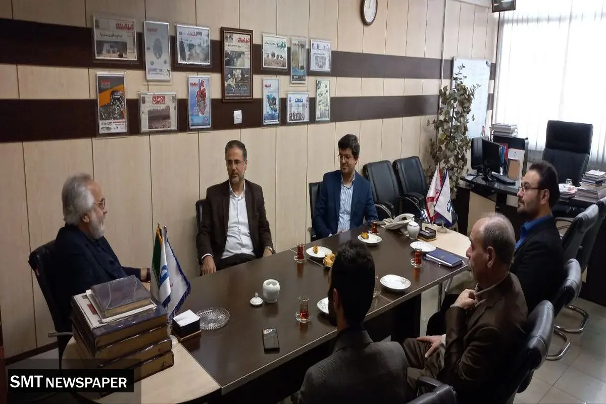 بازدید مدیرعامل نمایشگاه های شهر آفتاب از موسسه صمت