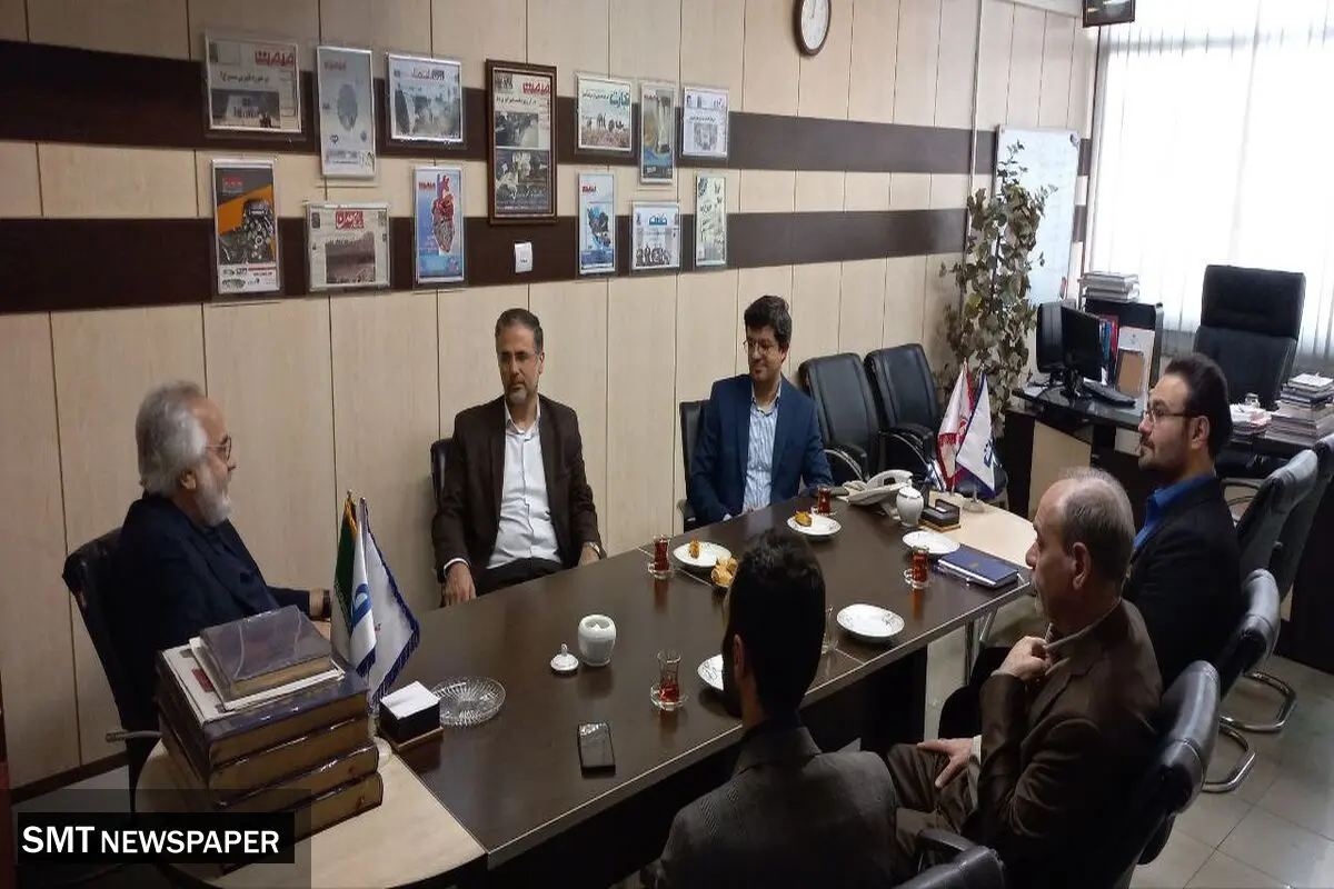 بازدید مدیرعامل نمایشگاه‌ های شهر آفتاب از موسسه صمت