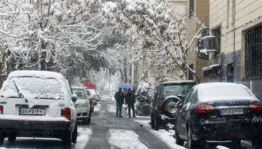 بارش برف امشب در ارتفاعات تهران 