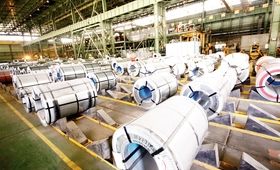 افت صادرات فولاد و کاهش درآمد ارزی


