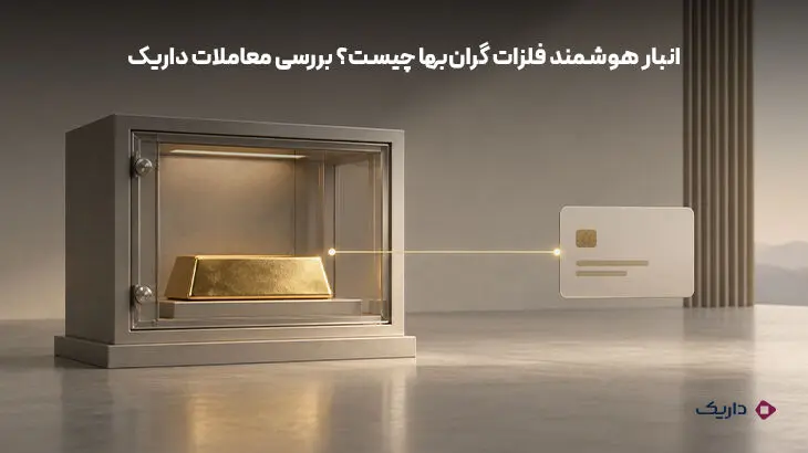 انبار هوشمند فلزات گران‌بها چیست؟ مدل نوین معاملات آنلاین طلا در داریک