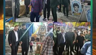 بازدید مدیرعامل شرکت آهن و فولاد ارفع از نمایشگاه دستاوردها و نقش اقشار مختلف در تحقق تمدن نوین اسلامی
