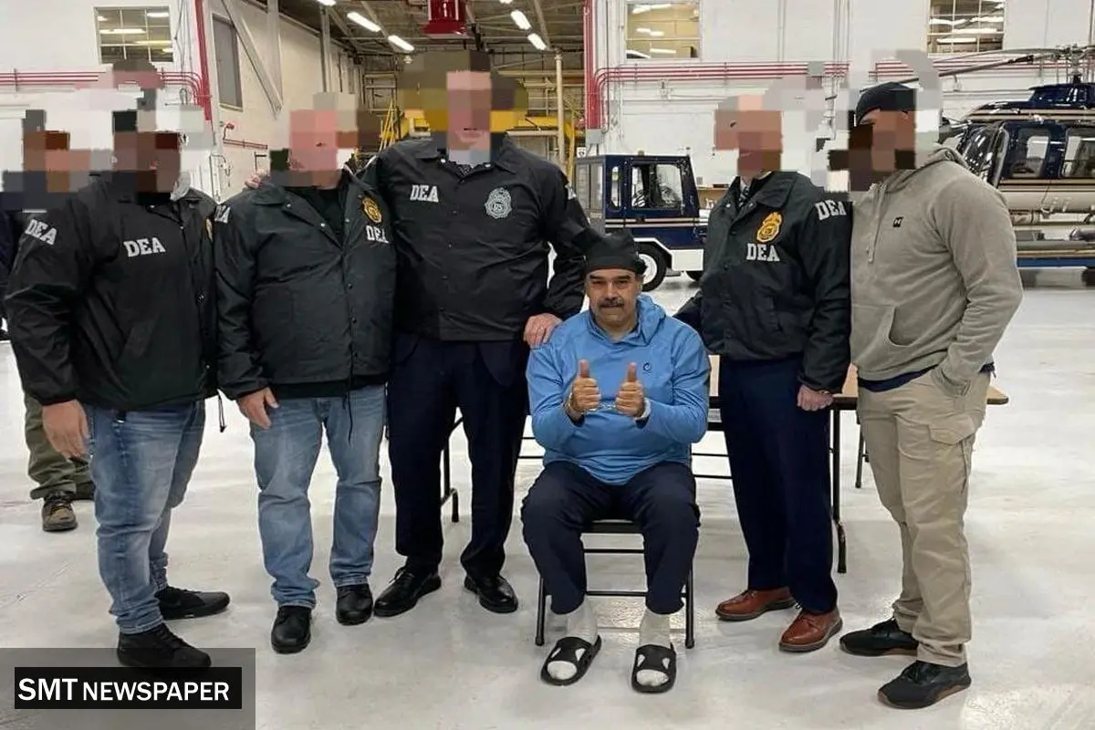 تصویر واضح از مادورو پس از انتقال به نیویورک