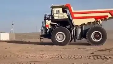 تماشا کنید؛ ایران به جمع سازندگان دامپتراک ۱۵۰ تنی جهان پیوست