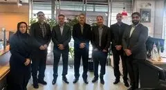ارزیابی میدانی سرپرست مدیریت عامل بانک سرمایه از شعبه گاندی