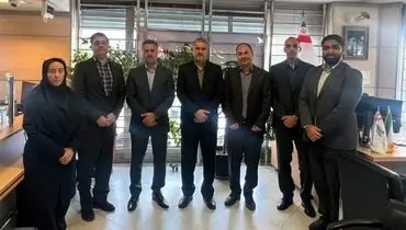 ارزیابی میدانی سرپرست مدیریت عامل بانک سرمایه از شعبه گاندی
