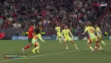 خلاصه بازی پرتغال 2 (5) - اسپانیا 2 (3) + فیلم