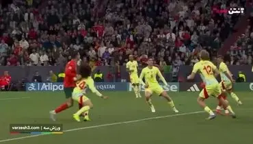 خلاصه بازی پرتغال 2 (5) - اسپانیا 2 (3) + فیلم