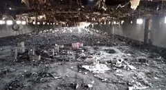 حریق در مرغداری ؛ دو نفر جان باختند