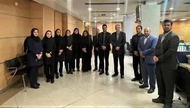 گپ و گفت مدیرعامل بانک سرمایه با همکاران شعبه کریمخان
