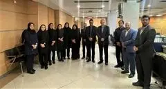 گپ و گفت مدیرعامل بانک سرمایه با همکاران شعبه کریمخان
