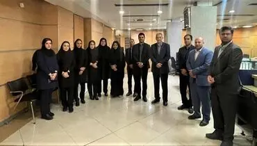 گپ و گفت مدیرعامل بانک سرمایه با همکاران شعبه کریمخان
