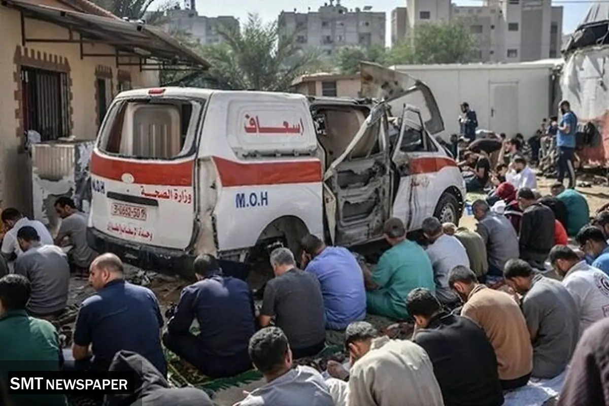 نابودی بیمارستان ها در شمال غزه !