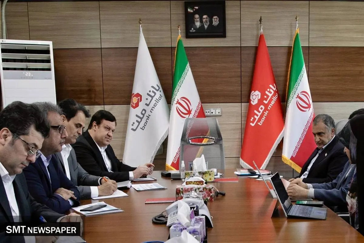 نشست مشترک مدیرعامل بانک ملت و رییس دانشگاه صنعتی شریف با موضوع حمایت از تولیدات علمی و فناورانه
