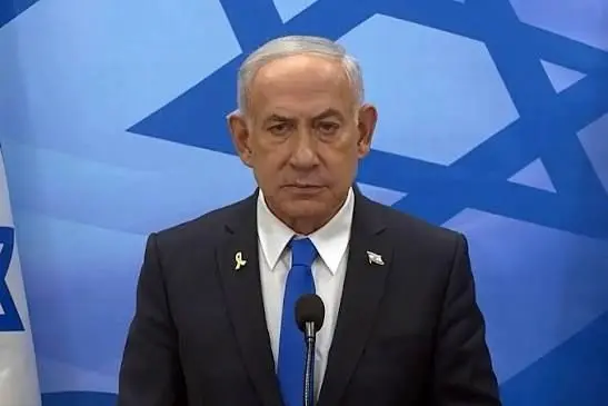 نتانیاهو از ترس حملات موشکی ایران در زیر زمین سخنرانی کرد