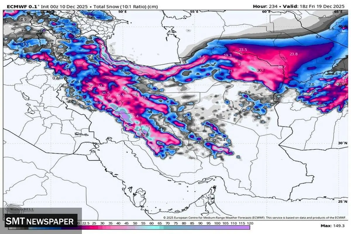 هشدار جدی هواشناسی؛ بارش‌های سنگین در سراسر کشور