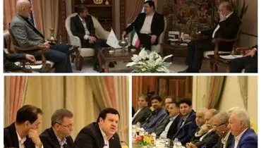 نشست های جداگانه مدیرعامل بانک ملت با استاندار و فعالان اقتصادی استان اصفهان