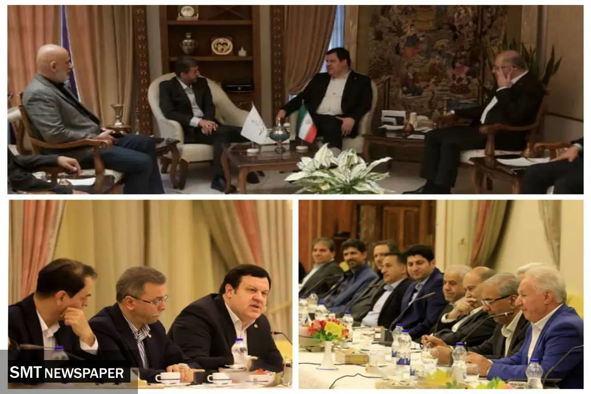 نشست های جداگانه مدیرعامل بانک ملت با استاندار و فعالان اقتصادی استان اصفهان