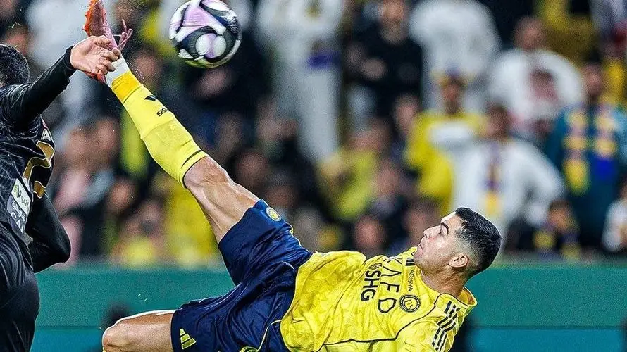 سوپر برگردان رونالدو مقابل الخلیج