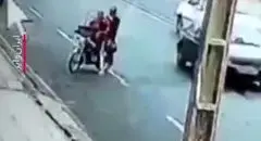 عامل گردنبندقاپی از مادر بچه به بغل دستگیر شد + فیلم