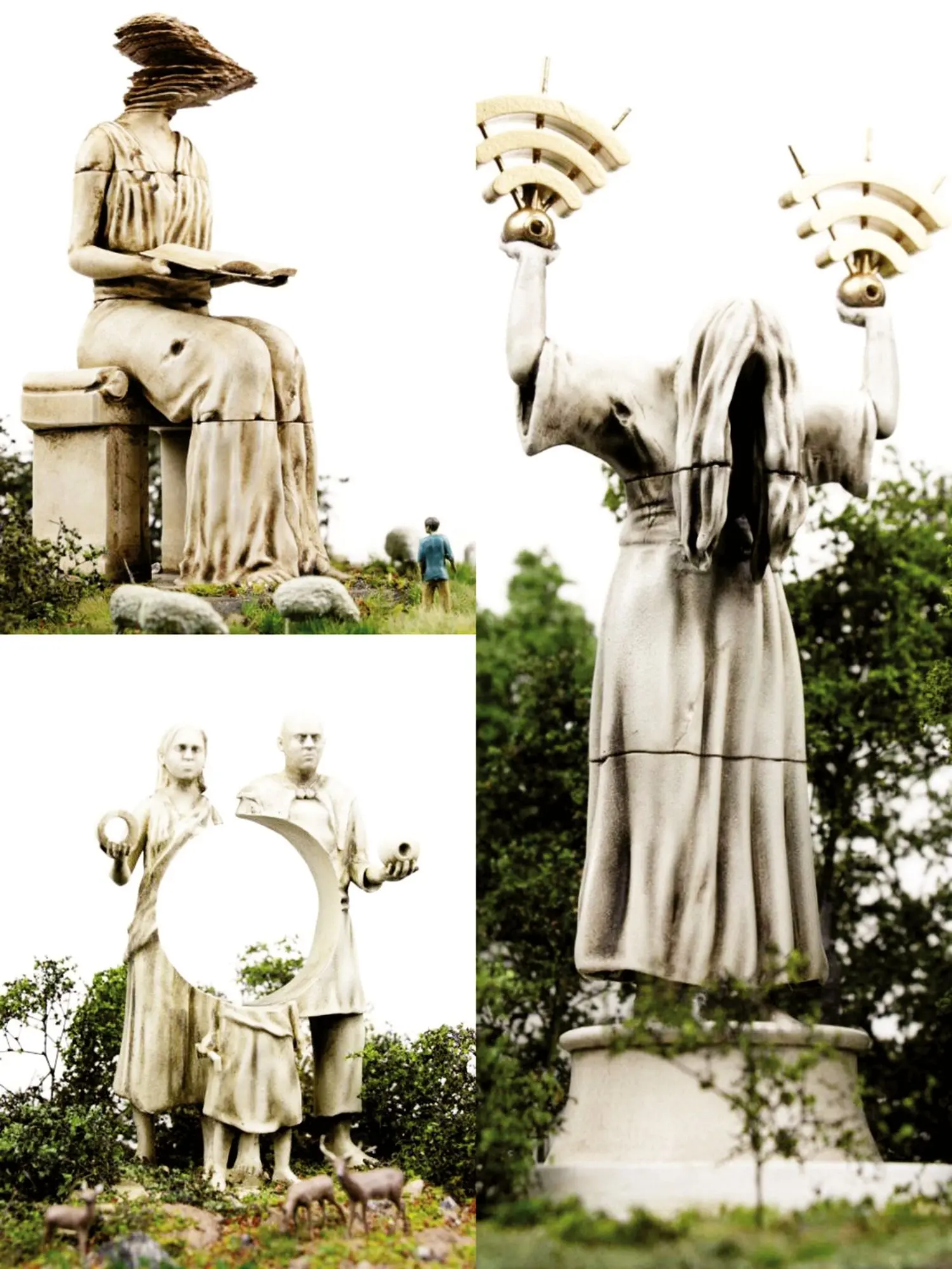 آینده نگران‌کننده مینیاتوری از چیرگی تکنولوژی بر آدمی