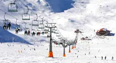 پیست اسکی بین‌المللی تهران بازگشایی شد