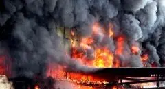 آتش‌سوزی در پاساژ صادقیه؛ یک نفر جان باخت