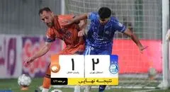 خلاصه بازی استقلال 2 - پادیاب خلخال 1