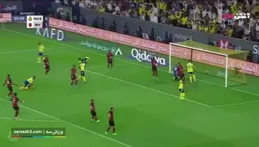 خلاصه بازی النصر 2 - الریاض 1 / سوپر گل رونالدو در آستانه۴۰ سالگی!