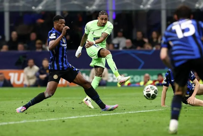 خلاصه بازی جذاب اینتر - بارسلونا (inter vs barcelona)