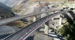 پایان ساخت پیچیده‌ترین بخش آزادراه تهران–شمال | مسیر کرج–چالوس ۵ کیلومتر کوتاه‌تر شد