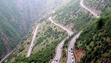 بازگشایی جاده چالوس پس از چهار روز !